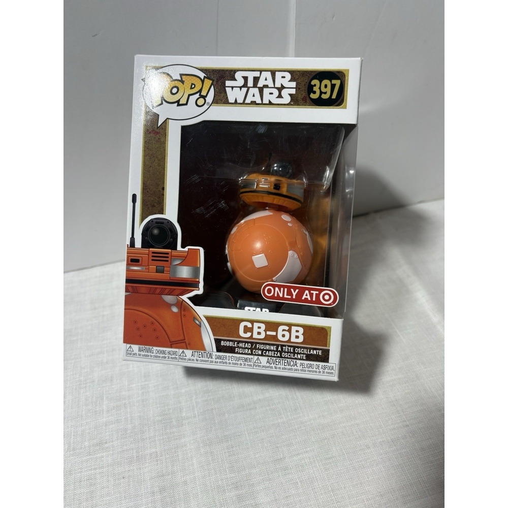 New Funko POP Star Wars‎ CB-6B Droid TARGET EXCLUSIVE Toy Figure #397